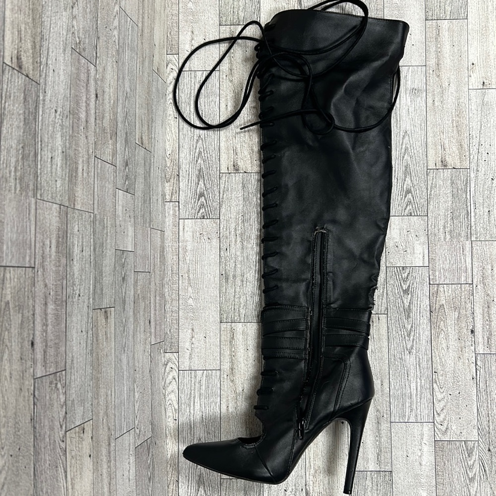 Thigh high boots